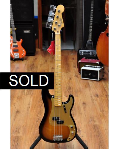 Fender American Original 50's Precision Bass 2 Tone Sunburst MN